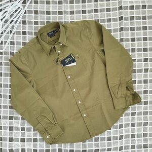 Polo by Ralph Lauren Olive Green Men's Shirt